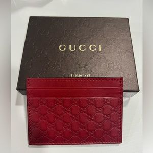 Gucci credit card wallet